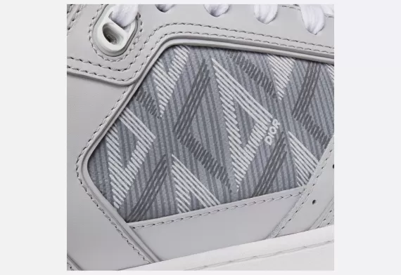 B27 High-Top Sneaker - Dior Gray CD Diamond