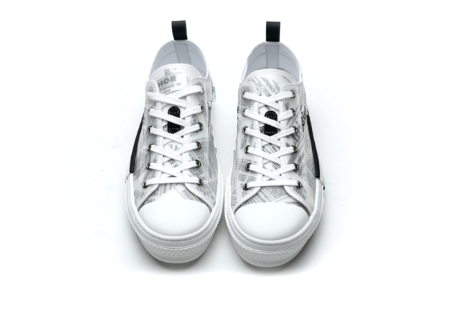 Shop Daniel Arsham x Dior B23 Low Newsprint Black White - Outlet Prices