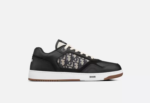 B27 Low-Top Sneaker Beige and Black