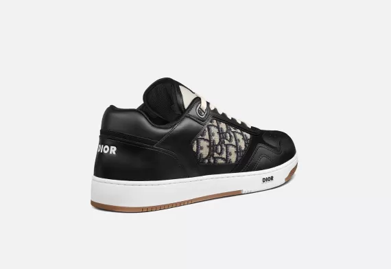 B27 Low-Top Sneaker Beige and Black