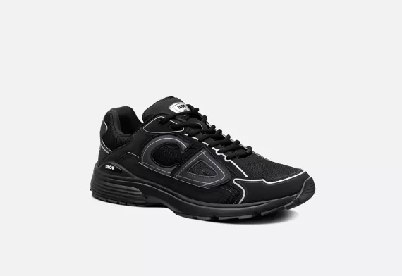 B30 Sneaker Black, Reflective tonal CD30