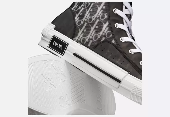 B23 High-Top Sneaker Black and White