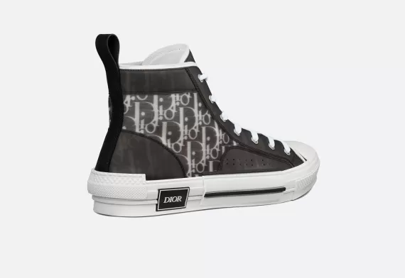 B23 High-Top Sneaker Black and White