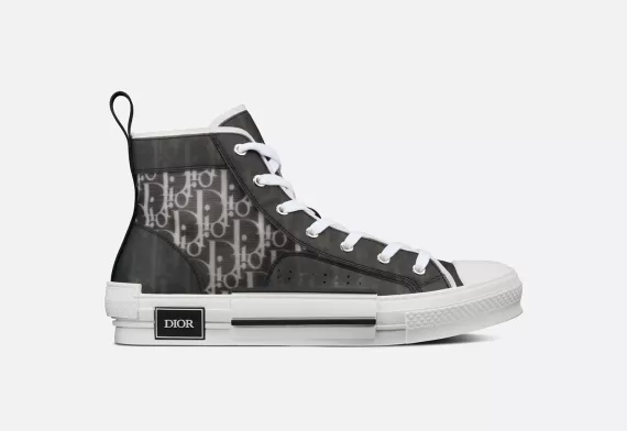 B23 High-Top Sneaker Black and White