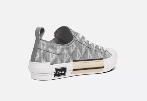 B23 Low-Top Sneaker Dior Gray CD Diamond