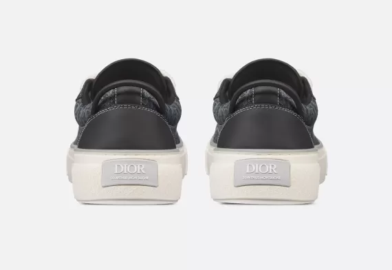 B33 Sneakers - Black Dior Oblique Jacquard