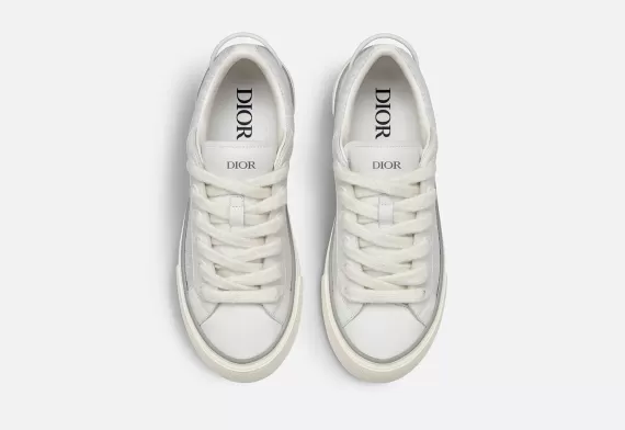 B33 Sneakers - White Dior Oblique Jacquard