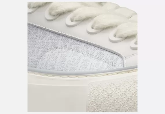 B33 Sneakers - White Dior Oblique Jacquard