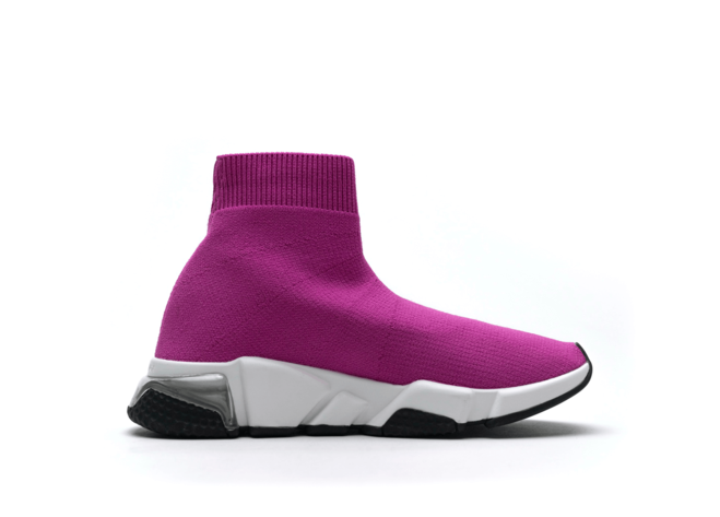 Don't Miss Out! Balenciaga Speed Clear Sole Fuchsia New & Original Just For Women