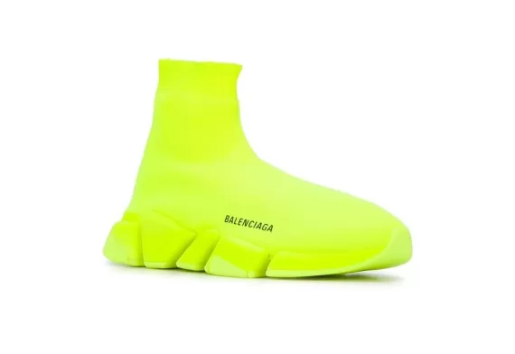 Balenciaga Speed 2.0 Sock Sneakers Fluorescent
