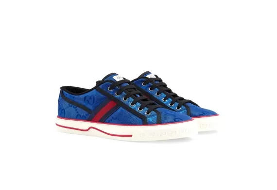 Gucci Off The Grid Low-Top Sneakers Blue