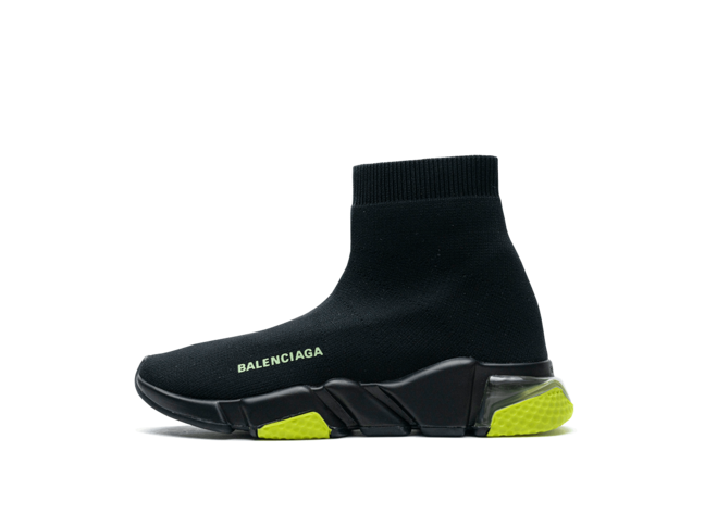 Balenciaga Speed Clear Sole Black Yellow Fluo for Women - Buy Original and New