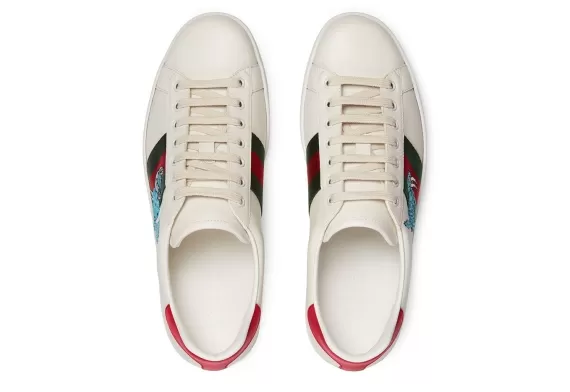 Gucci x Freya Hartas Ace Low-Top Sneakers 