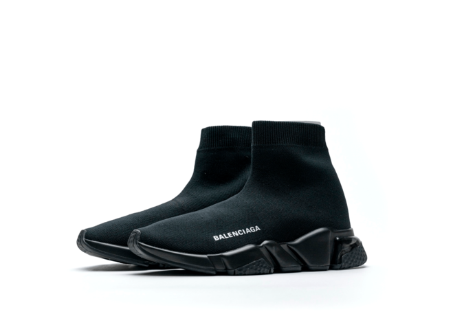 New Styles Available - Balenciaga Speed Clear Sole Black, Men's Shoes