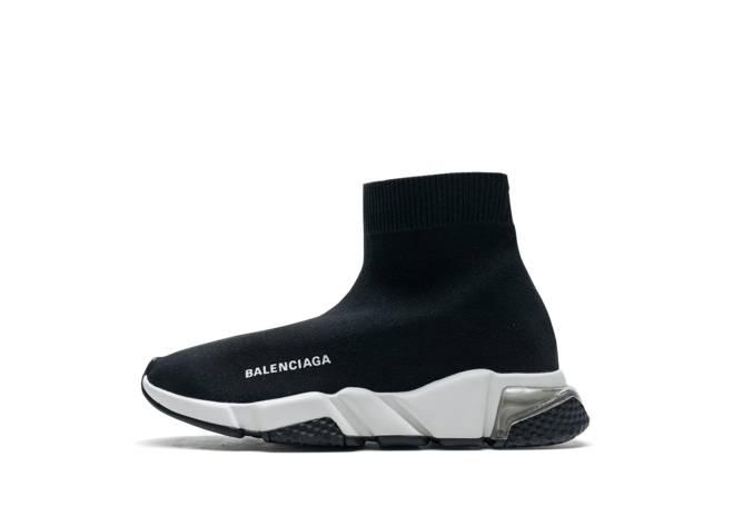 Buy New Balenciaga Speed Clear Sole Black White for Women