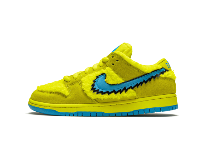 Original Yellow Bear Men's SB Dunk Low Grateful Dead: Buy Now