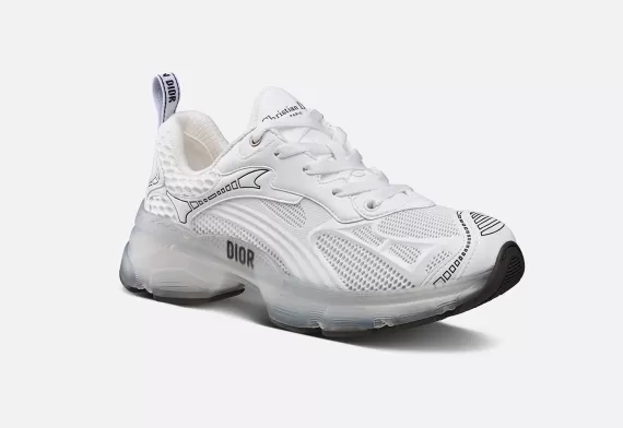 Dior Vibe Sneaker White Technical Fabric, Mesh and Rubber