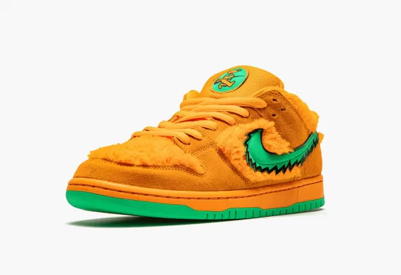 Shop New Men's SB Dunk Low - Grateful Dead - Orange Bear