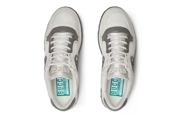 Gucci Mac80 Low-Top Sneakers - White/Grey