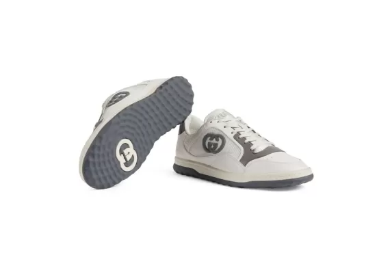 Gucci Mac80 Low-Top Sneakers - White/Grey