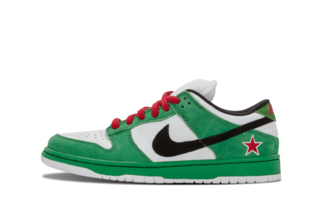 Buy NIKE SB DUNK LOW PRO Heineken Men's Outlet Original