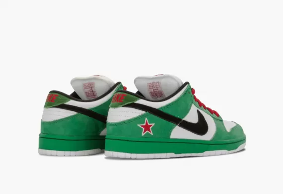 Discover the NIKE SB DUNK LOW PRO Heineken Men's Outlet Original