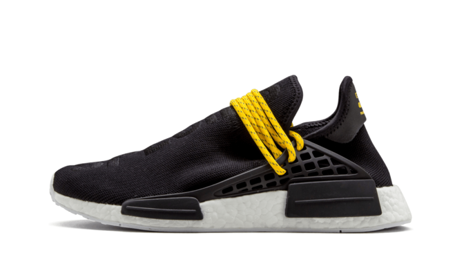 Black NMD Human Race Shoes For Women - Pharrell Williams Style - Outlet