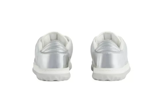 Gucci Mac80 Low-Top Sneakers Silver-Tone/White