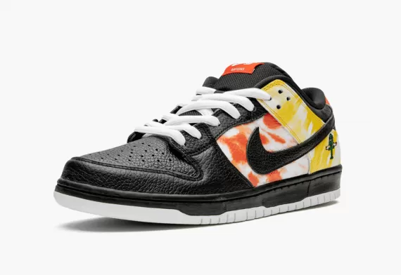 Men's SB Dunk Low Tie-Dye Rayguns 2019 - Black - Outlet Sale - New