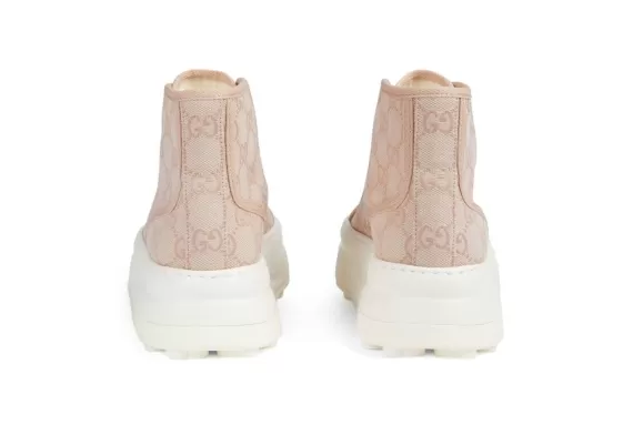 Gucci GG High-Top Sneakers Light Pink