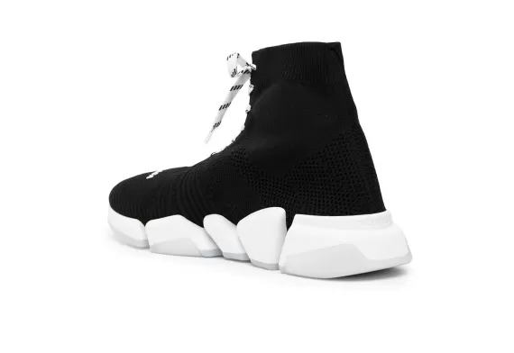 Balenciaga Speed 2.0 Lace-Up Sneakers Black