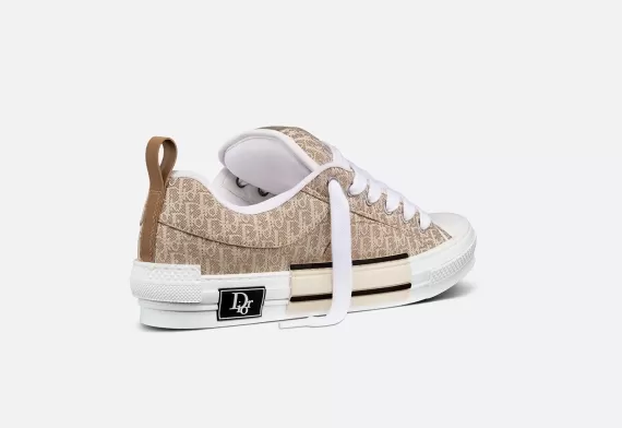 B23 Skater Sneaker Beige Dior Oblique Jacquard