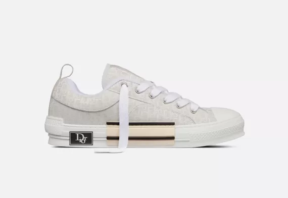B23 Skater Sneaker Cream Dior Oblique Jacquard