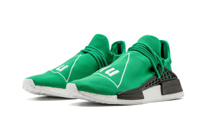 Buy the Stylish Pharrell Williams NMD Human Race Green Shoes