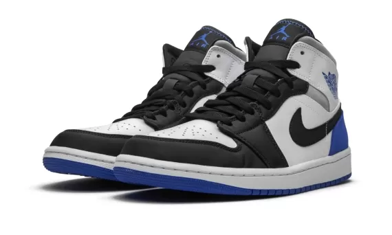 Air Jordan 1 Mid SE - Game Royal Black Toe