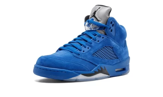 Air Jordan 5 Retro - Blue Suede