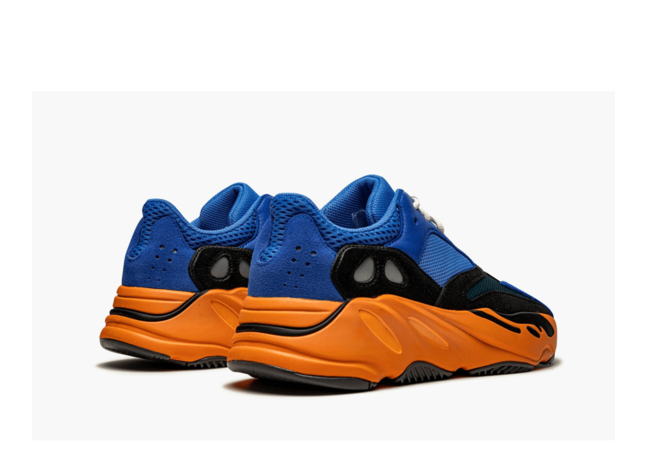 Step Out in Style: Original YEEZY BOOST 700 - Bright Blue Men's Design