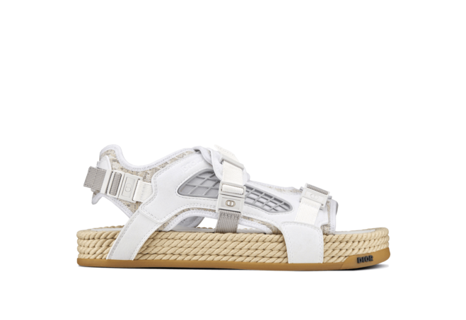 Dior Atlas Sandal Off-White