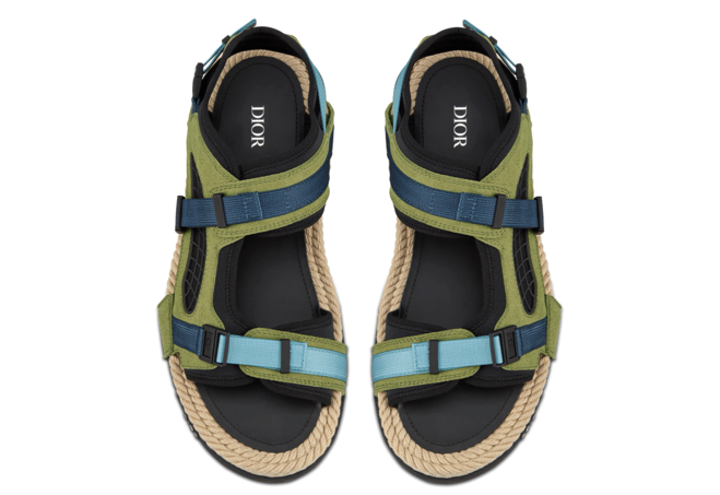 Grab Your Perfect Look with Dior Atlas Sandal Black Neoprene for Men