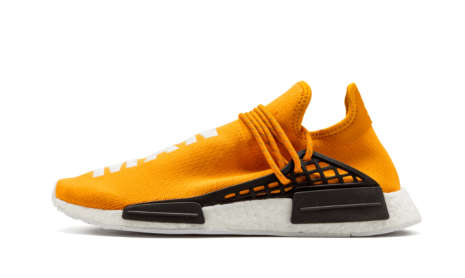 Pharrell Williams NMD Human Race Tangerine/Orange Mens Sneakers -New