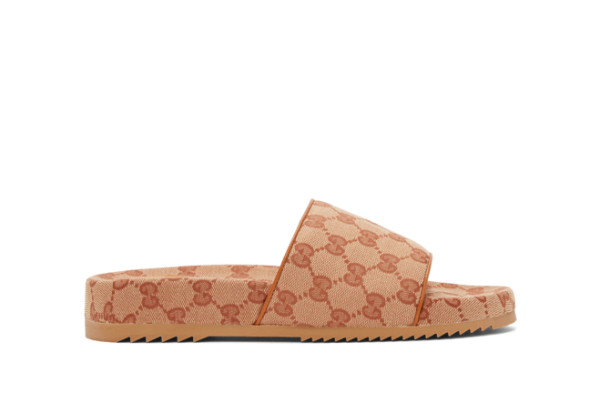Gucci Beige GG Sideline Sandals - Buy Now!