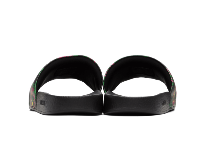 Gucci Black Ken Scott Women's Slides - Outlet Originals