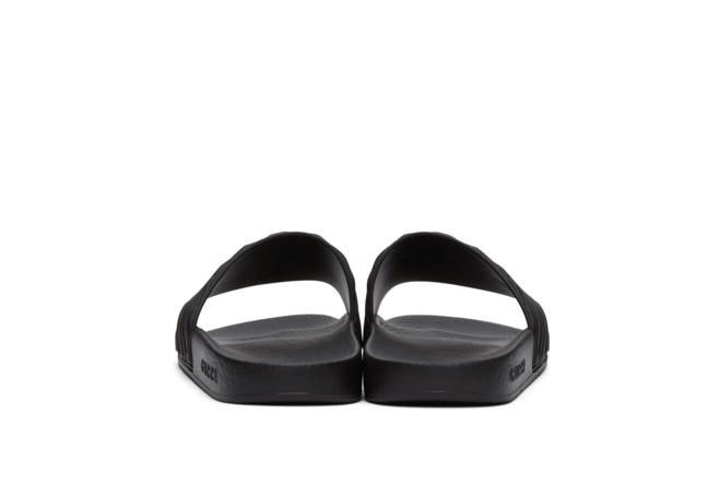 Get Gucci Black Matelasse Slides for Women at a Bargain Price!