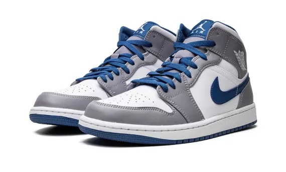 Air Jordan 1 Mid - True Blue