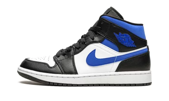 Air Jordan 1 Mid - Racer Blue / Black / White