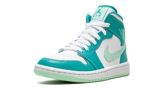 Air Jodan 1 Mid - Washed Teal