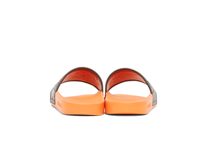 Get your Orange Disney Edition GG Supreme Donald Duck Sandals - New This Season!