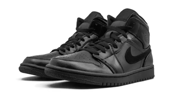 Air Jordan 1 Mid - Triple black