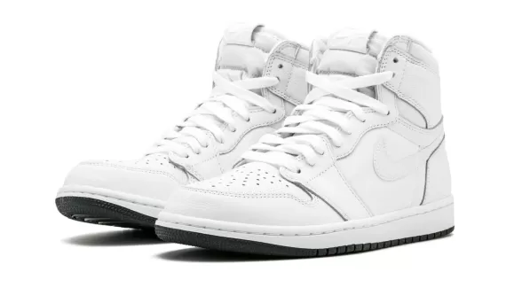 Air Jordan 1 Retro High OG - White Perforated