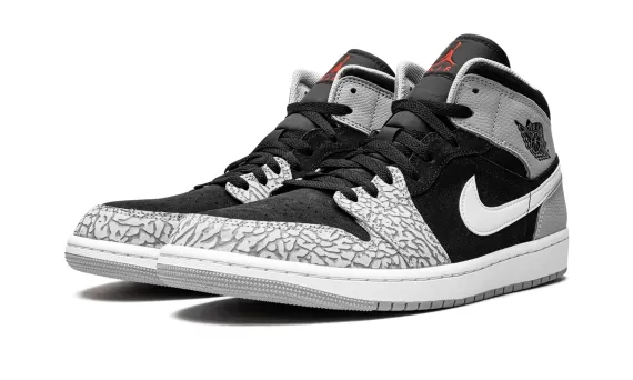 Air Jordan 1 Mid SE - Elephant Print